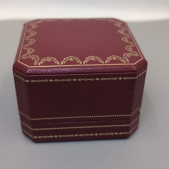 Cartier Jewelry Ring Case Box Red - Picture 6 of 9